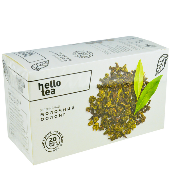 Чай зеленый Молочный оолонг Hello Tea 20шт х 2г WIX_0000001714 фото