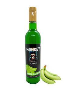 Сироп MONKEY Зелений Банан 0,7л WIX_0000001264 фото
