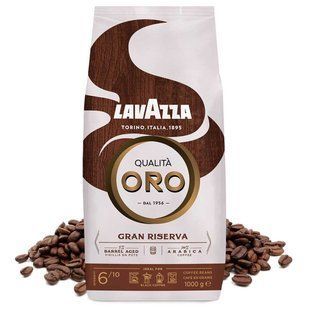 Lavazza oro GRAN RESERVA зерно 1кг 6шт/ящ WIX_0000000898 фото